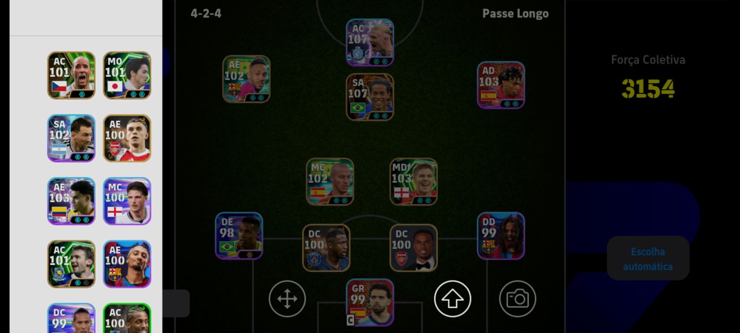 EFOOTBALL | RONALDINHO 107 + HAALAND 107 | MESSI 102 | YAMAL 103 | GERRARD 103