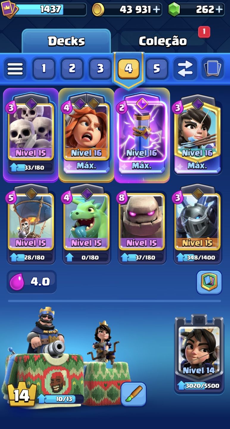 Conta Clash Royale Full