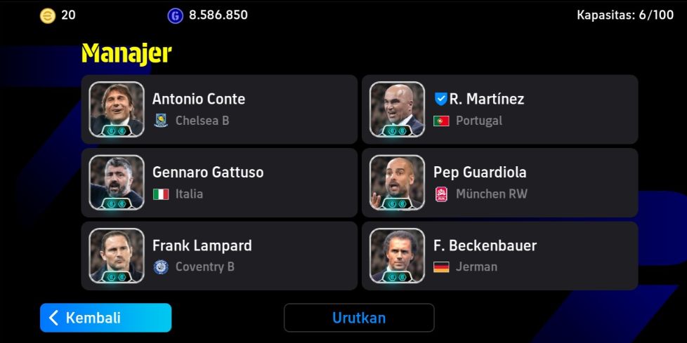 CONTA eFOOTBALL | STRENGTH 3201 | MESSI - CR7 - DE BRUYNE +++