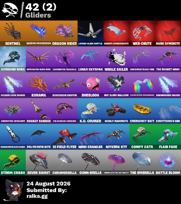 [53 SKINS] Naruto | Driftwalker | The Foundation | Ronin | Inferno | Rei do Gelo