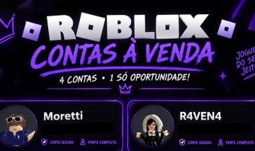 Contas Roblox a venda. Compra de forma conforme gastos.