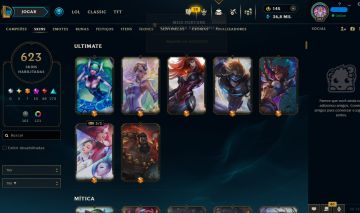 1 x FULL ACESSO | 623 SKINS | TROCA TELEFONE |