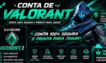 Conta de valorant diamente