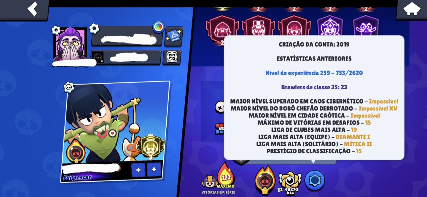 Elo Job de Brawl stars! - Upo Contas