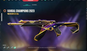 Conta de Valorant com Skins + Vandal Champions 2023