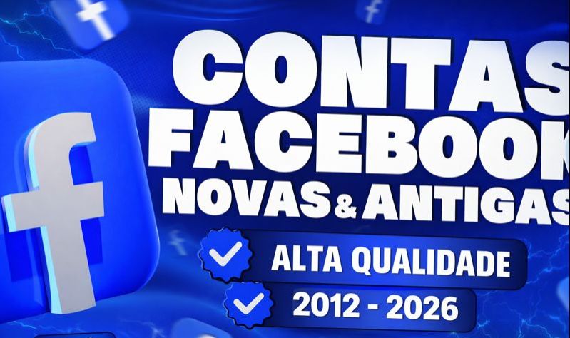 [30 % OFF] CONTAS FACEBOOK NOVAS E ANTIGAS