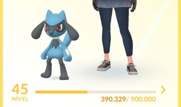 Conta Pokémon level 45 2019