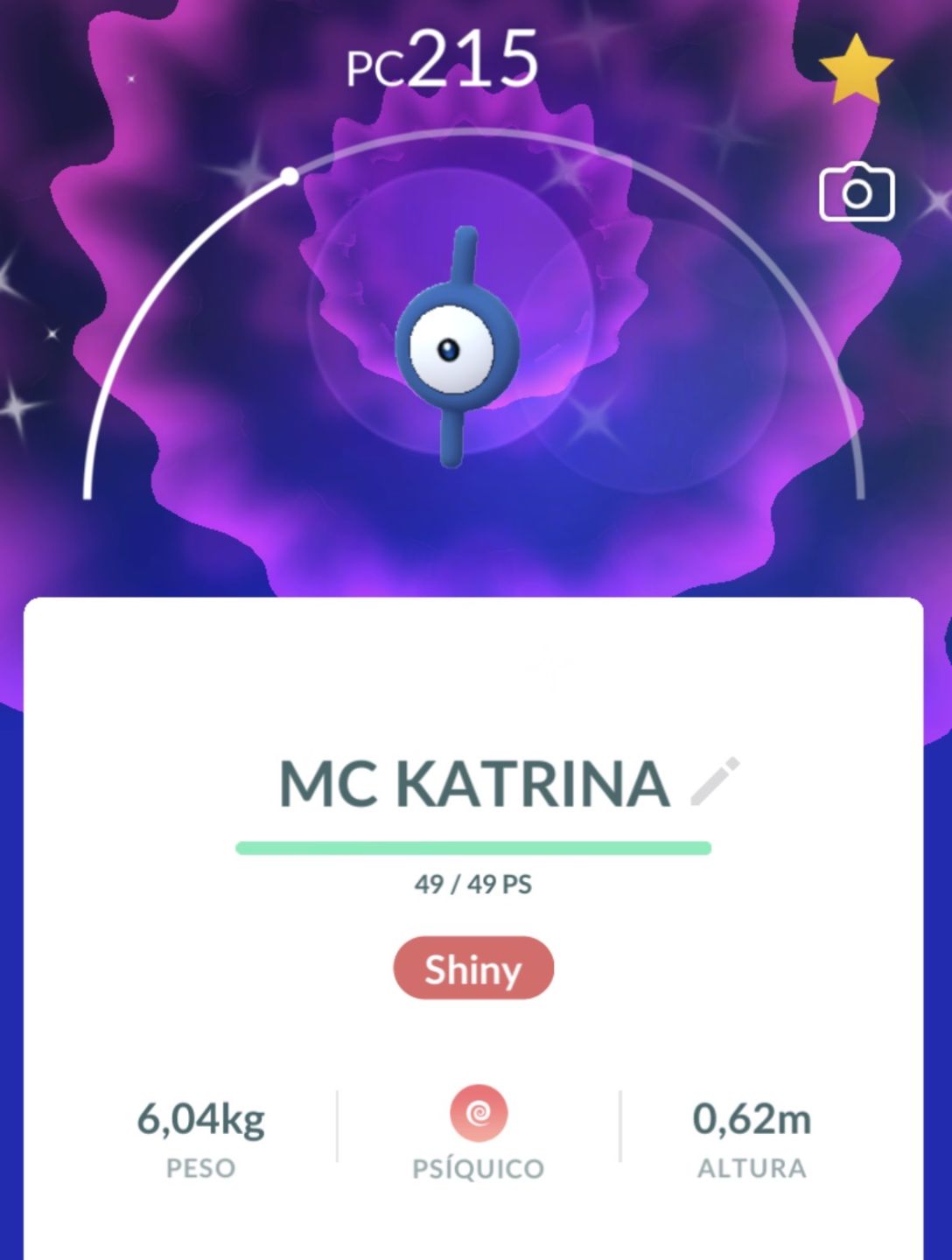UNOWN I SHINY! POKÉMON GO