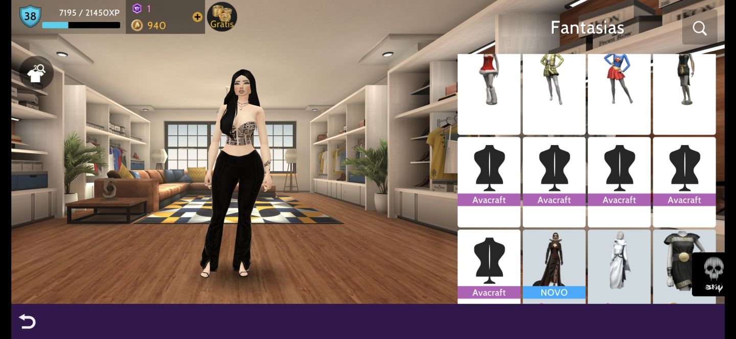 Conta avakin life lv 38.