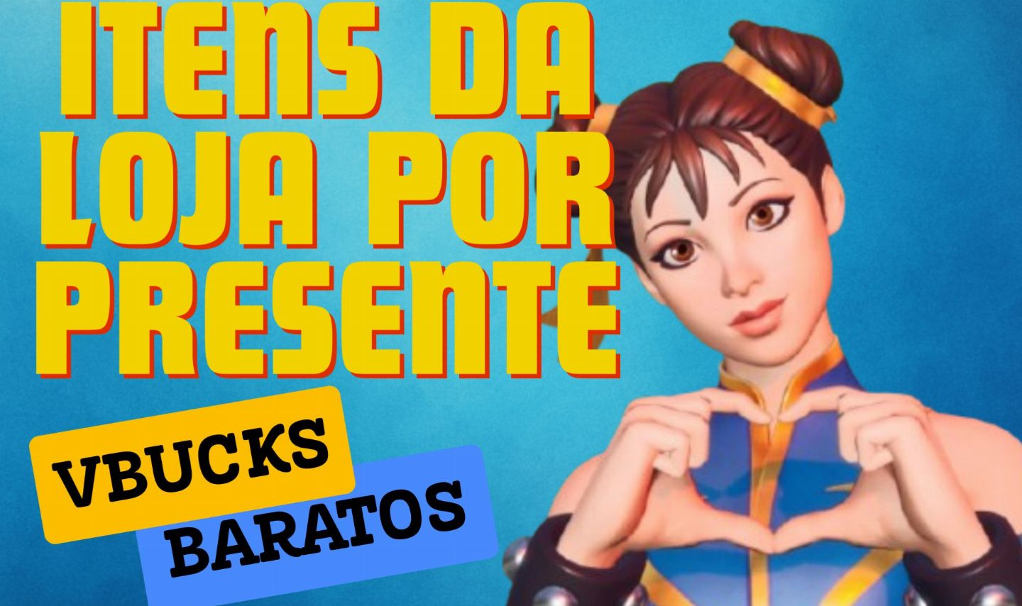VBUCKS BARATO (ITENS DA LOJA) POR PRESENTE