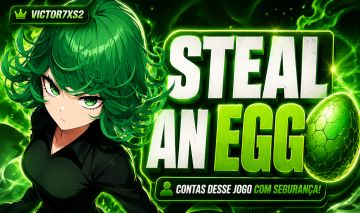 [PROMOÇÃO] CONTAS ROUBE UM OVO/STEAL AN EGG PETS RAROS