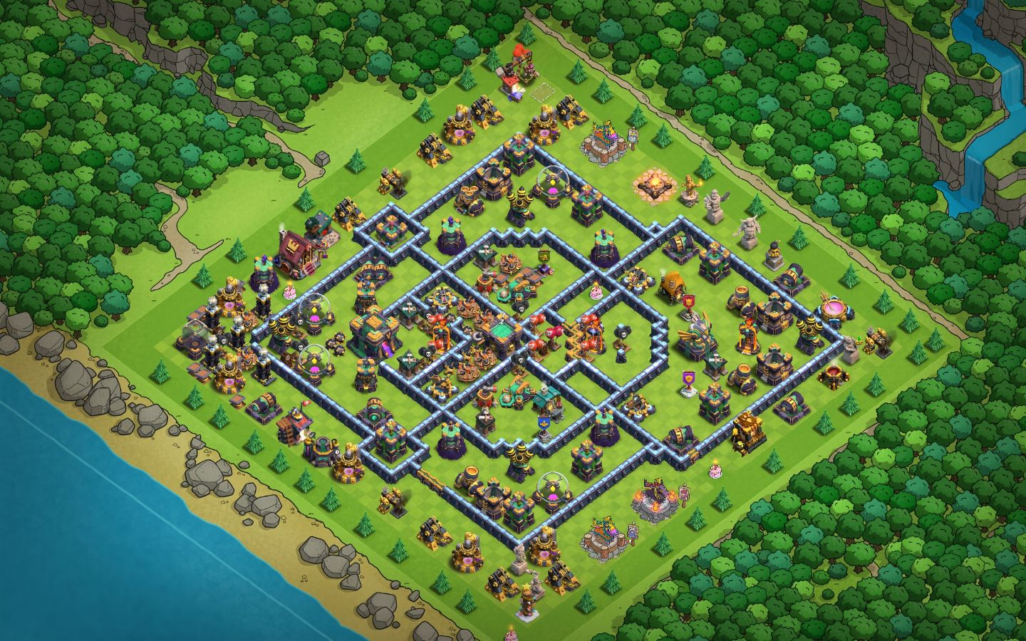 Contas clash of clans único dono