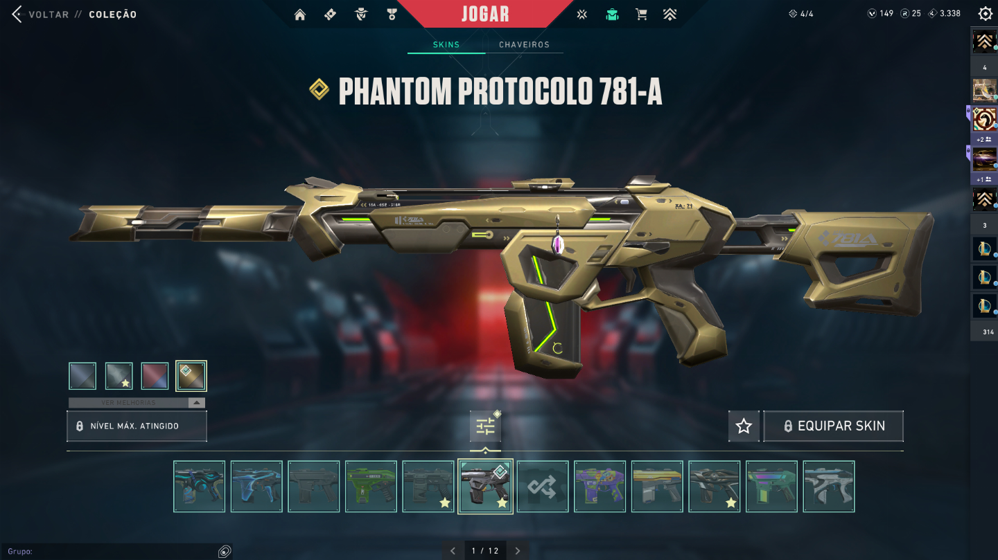 Conta Valorant Skins Kuronami, champion 2023 , singularidade, saqueador etc...