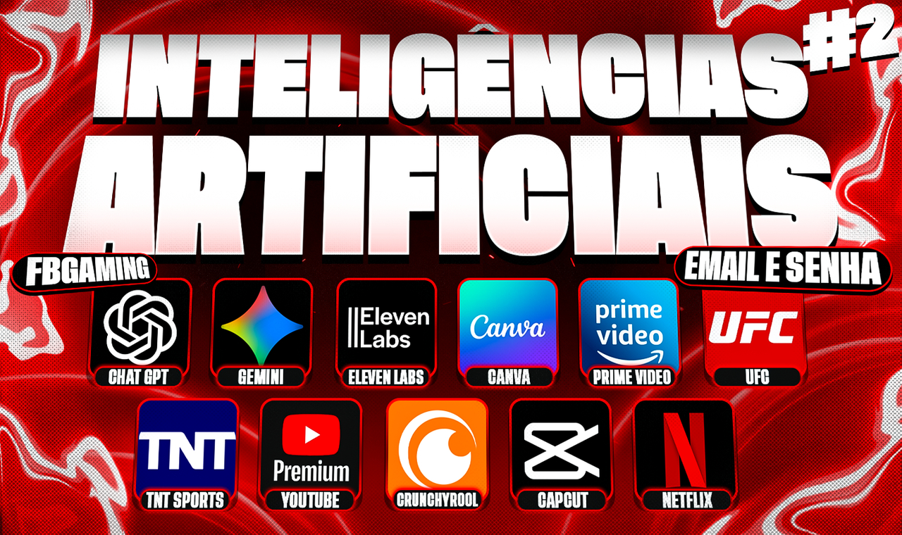 LEONARDO AI - CHATGPT 5.5 - CAPCUT - NETFLIX - PRIME VIDEO - CRUNCHYROLL