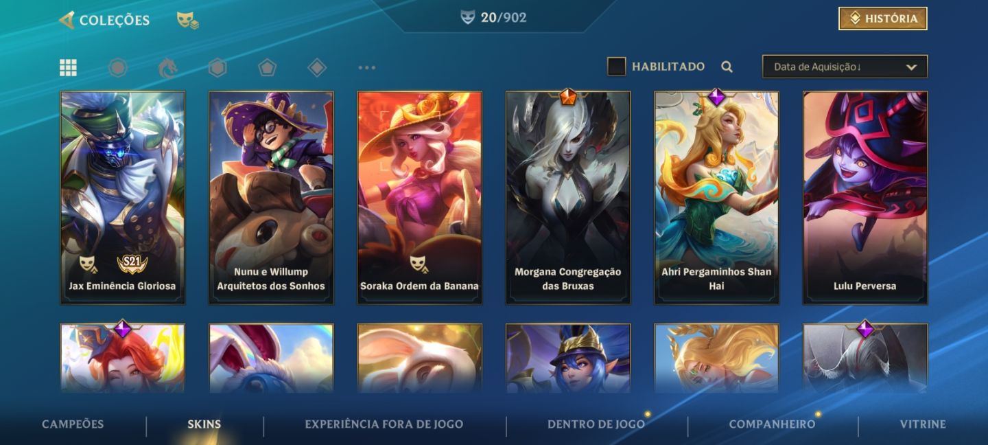 Conta League of Legends:Wild Rift