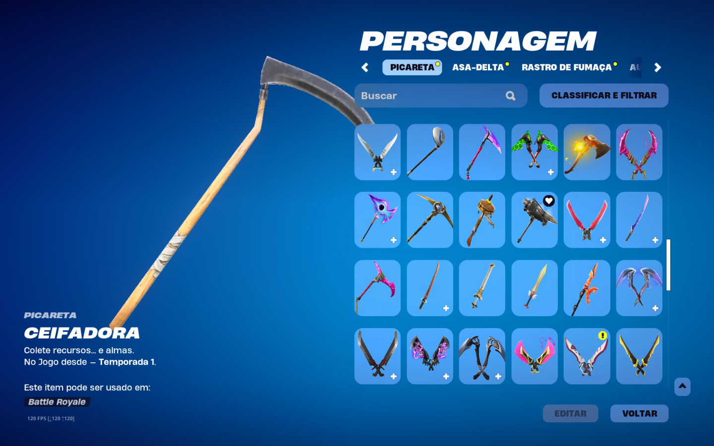 Conta Fortnite com salve o mundo ZERADO E FUNDADOR n aceito trocas, apenas venda