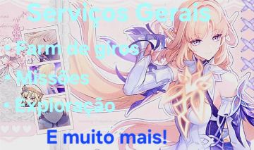 SERVIÇO DE FARMS E EXPLORAÇÃO - GENSHIN IMPACT