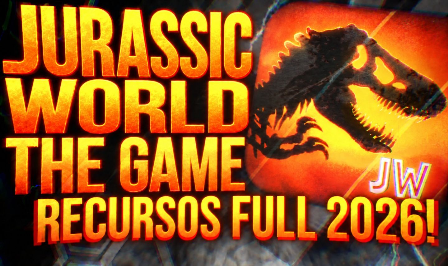 CONTA JURASSIC WORLD THE GAME | RECURSOS FULL