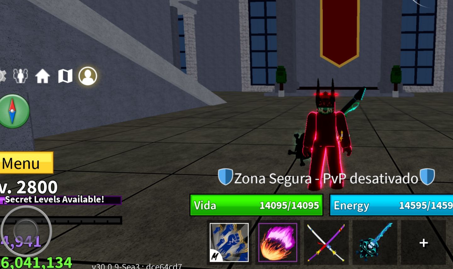 Conta de blox fruit level 2800