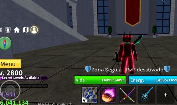 Conta de blox fruit level 2800