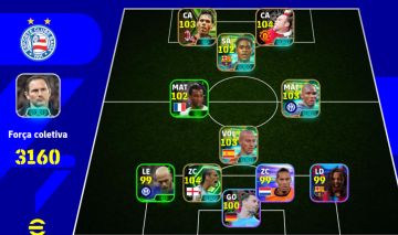 Conta efootball braba e com bons jogadores