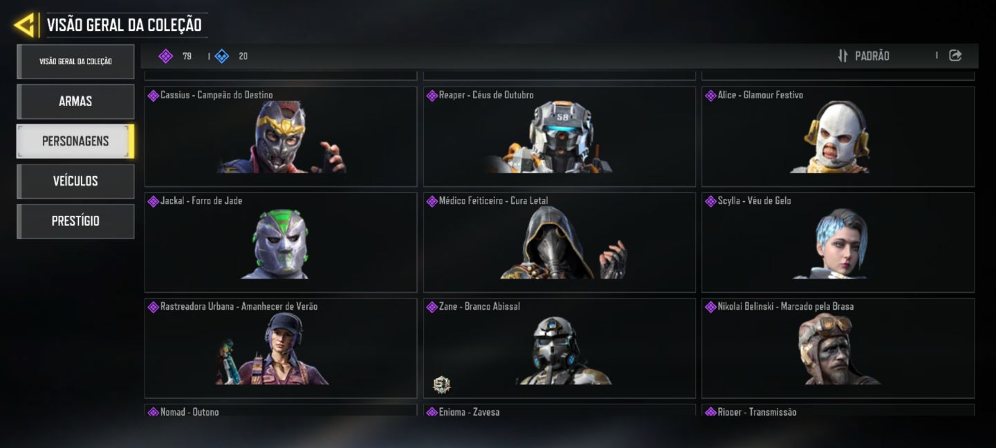 CONTA COD MOBILE +500 SKINS DE ARMA