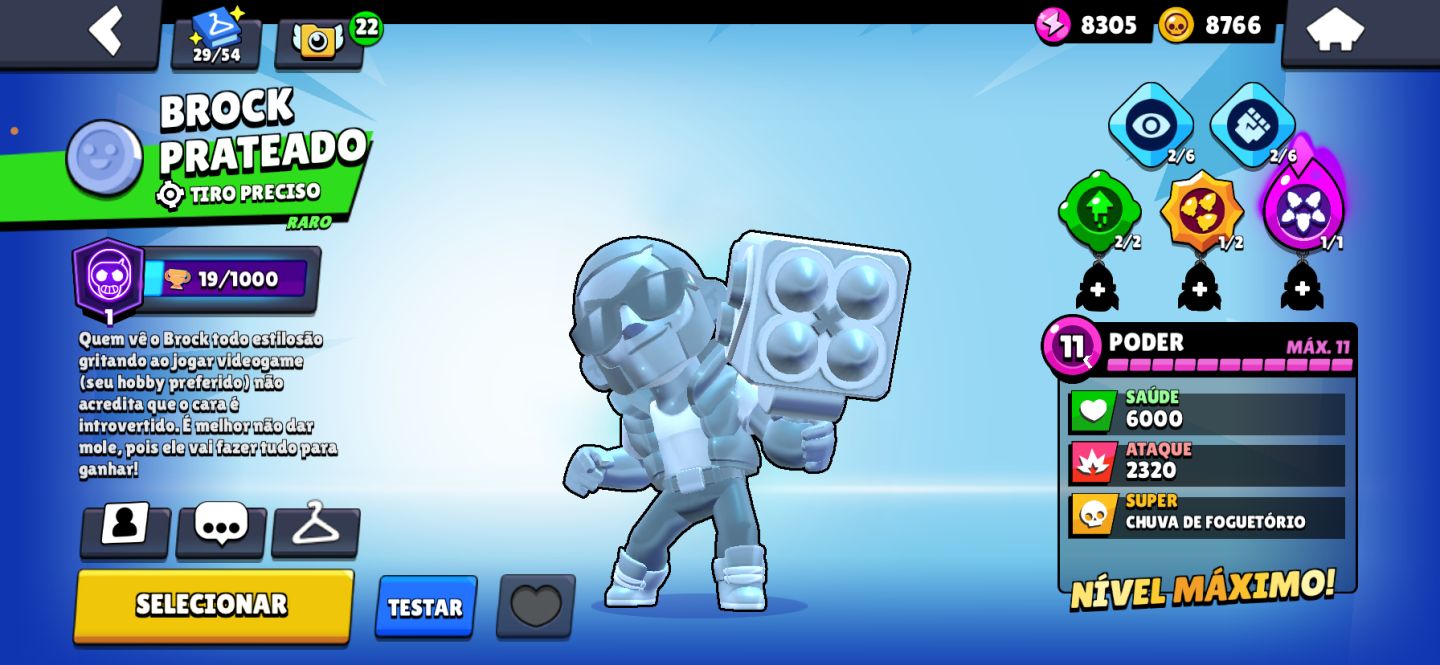 CONTA BRAWL STARS RARA! 19K TROFÉUS, SKINS LENDÁRIAS, PASSES ANTIGOS, COLTPRATA