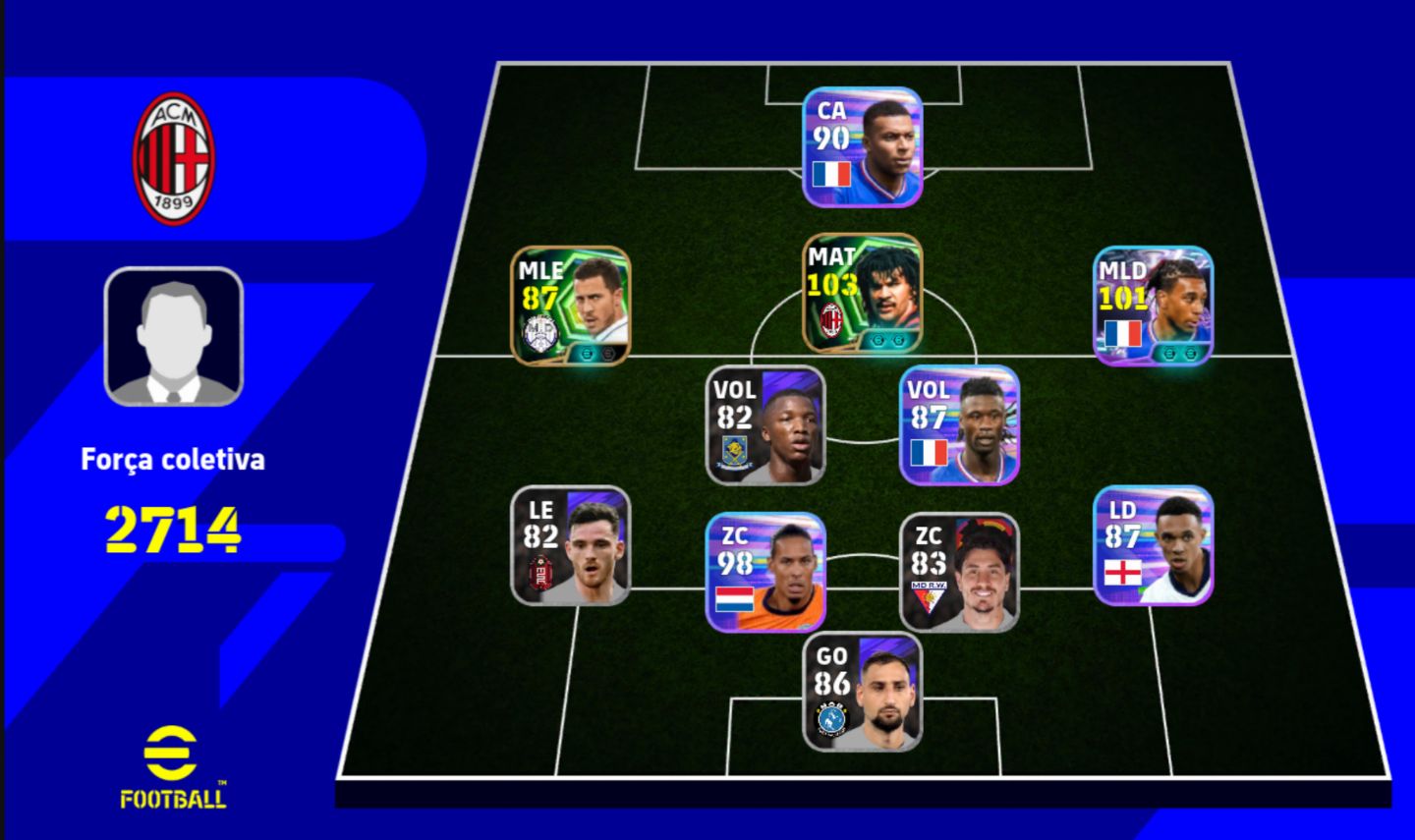 CONTA INICIANTE COM GULLIT 106 E OLISE BLITZ CURLER 101