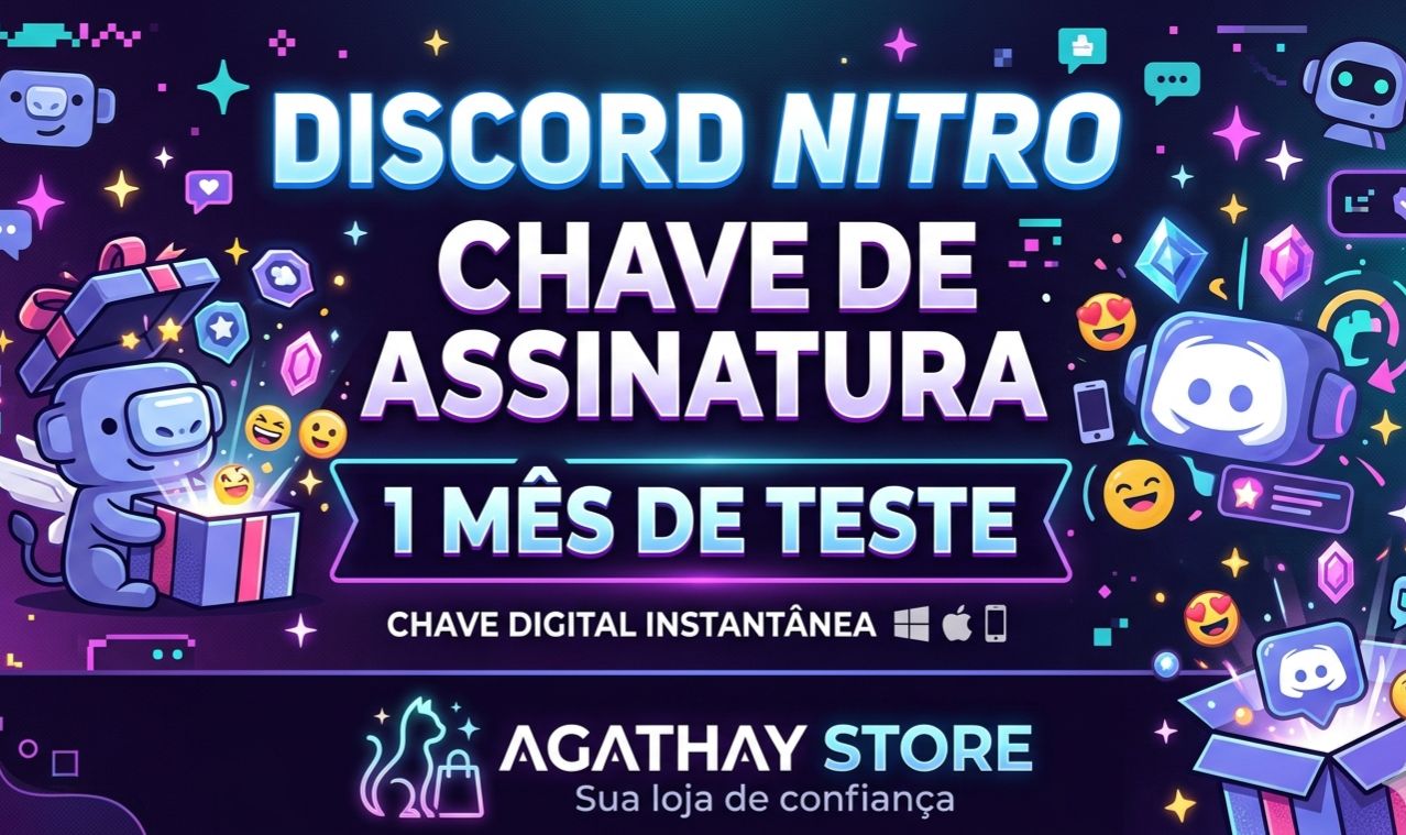 Discord Nitro - Chave de Assinatura de 1 Mês de TESTE