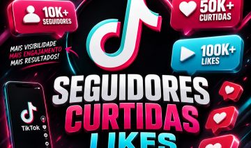 50.000mil Views No TIK TOK + SEGUIDORES + Curtidas 100% Gratis