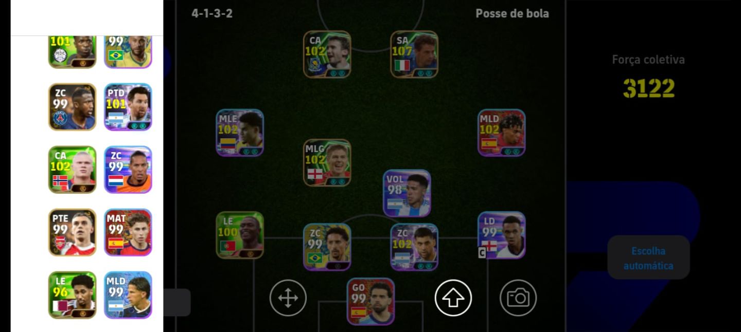 CONTA DE EFOOTBALL MUITO BARATA E BAGGIO 107/108!!