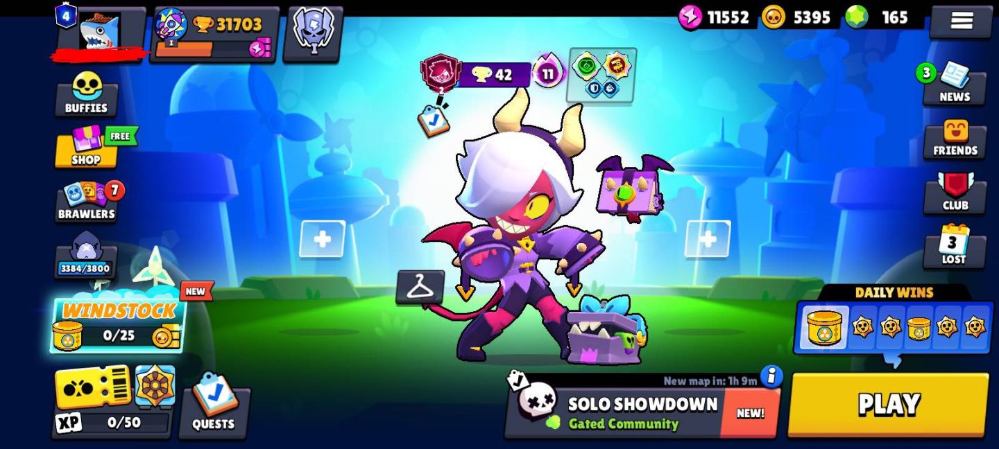 CONTA BRAWL STARS ANTIGA 31K TROFEUS SKINS RARAS! colette Trixie e muito mais!