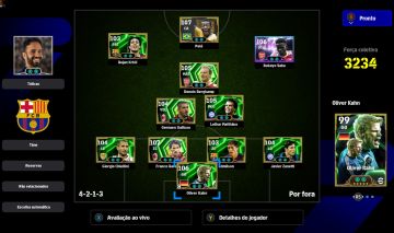 Conta PC Steam Pelé 108, Saka 106 com Blitz Culer, Baresi 107, Kahn 106 e CIA