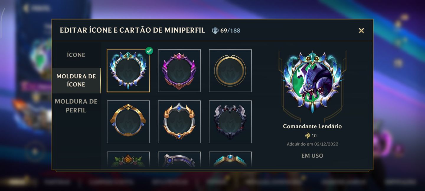 Conta wild rift com 290 skins