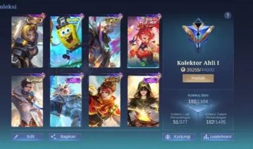 CONTA MLBB | 182 SKINS | NATALIA COLLECTOR | GRANGER | EMB LV 60 | 103 HERÓIS
