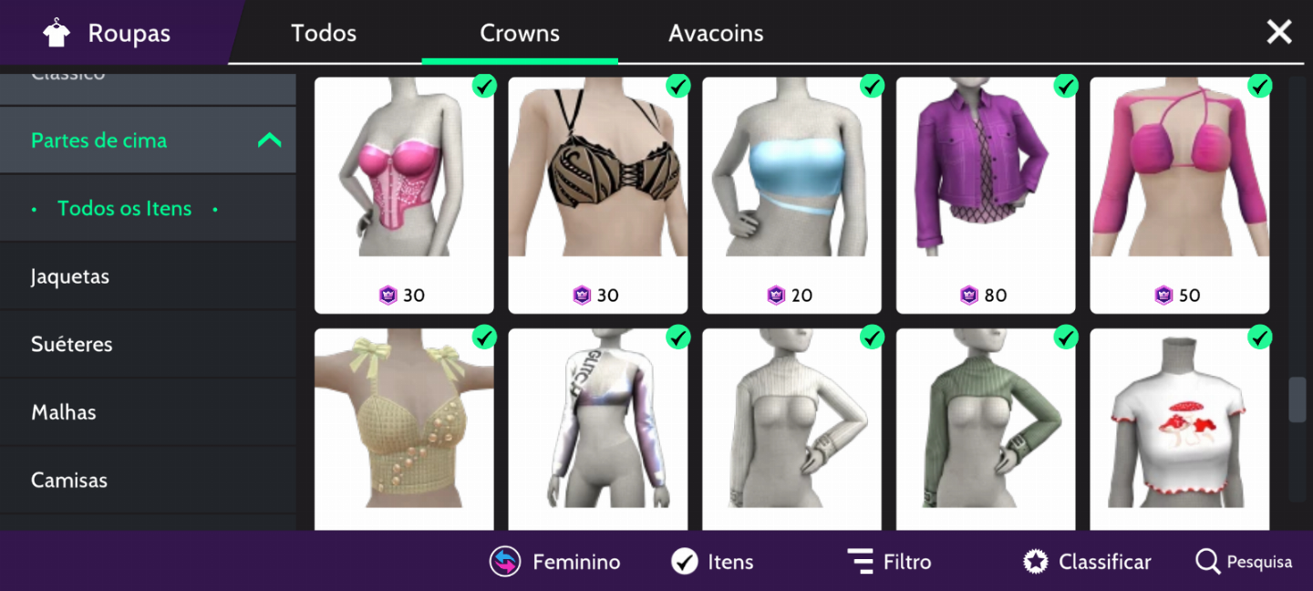 Conta avakin unissex