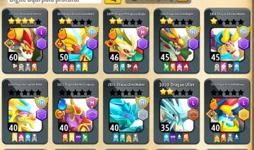 Conta dragon city lvl 58 + heroicos
