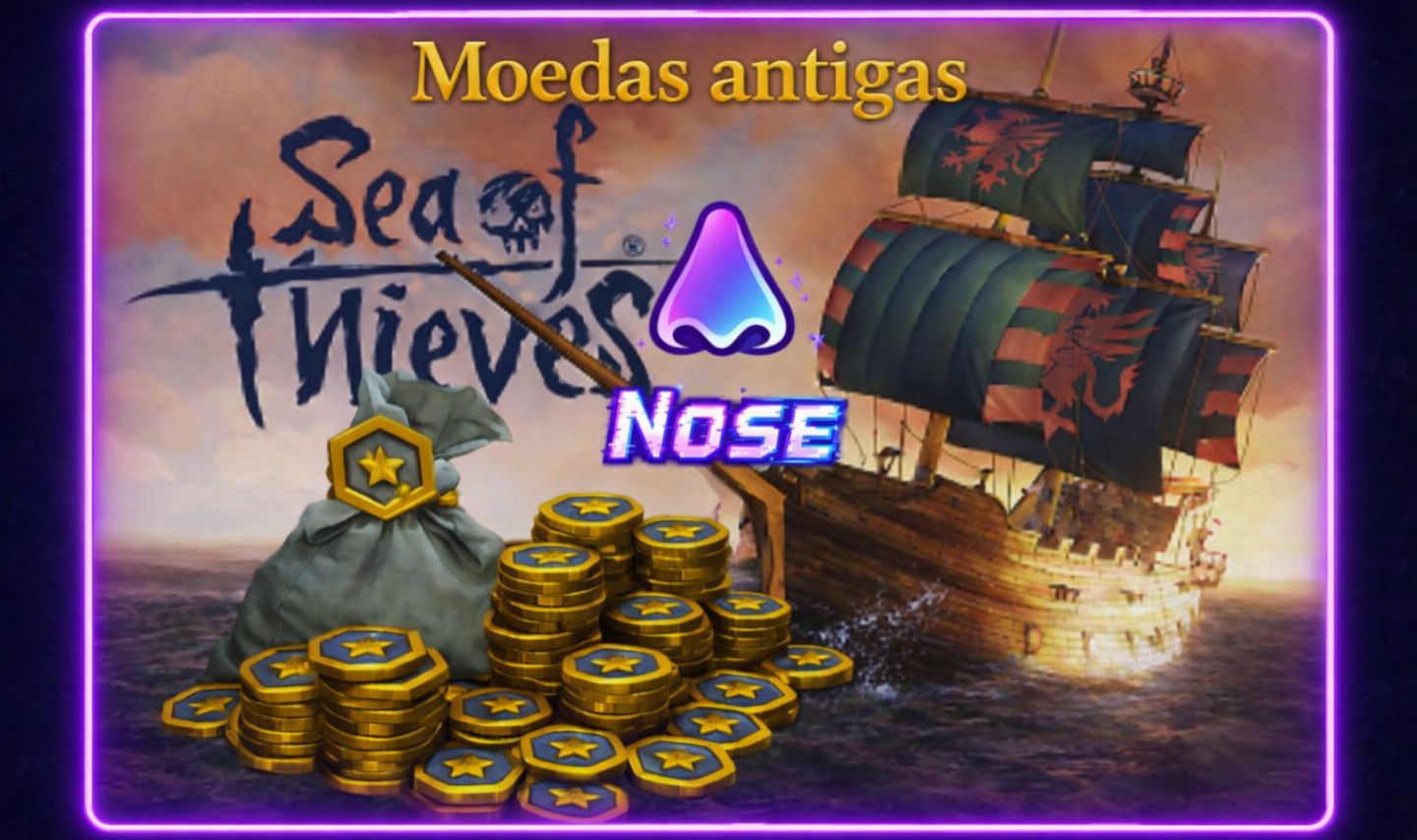 Sea of Thieves Moedas Antigas | Código Digital Leia o anúncio