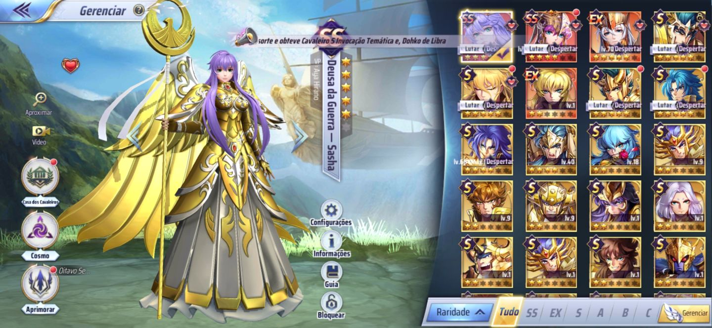 Conta a151 - shira dc, serafina, shaka dc e deusa sasha