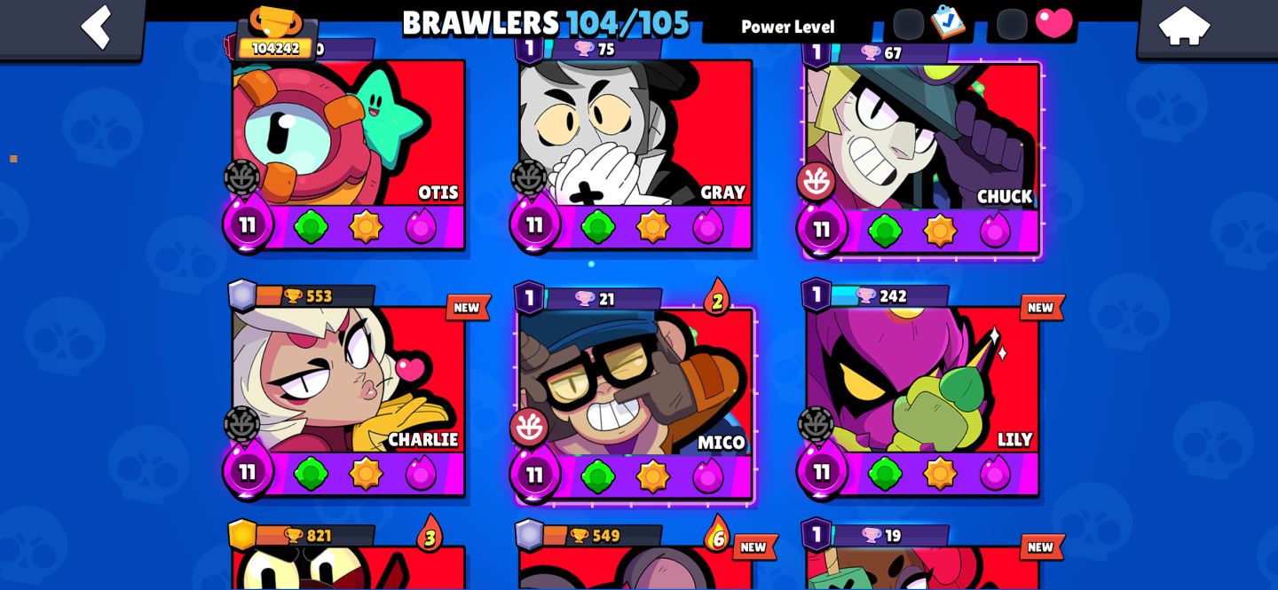 CONTA DE BRAWL STARS MUITO UPADA! (NEGOCIÁVEL)