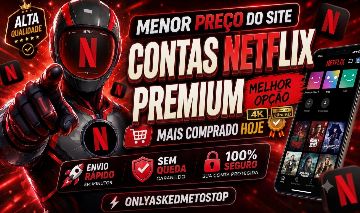 [ENTREGA IMEDIATA] NETFLIX PREMIUM 4K | MENOR PREÇO