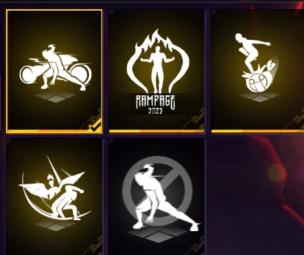 CONTAS FREE FIRE ANTIGA COM 4 ARMAS EVOLUTIVA+ 5 PUNHO+770 PEITORAL+SOMBRA ROXA