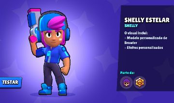 CONTA | BRAWL STARS | SKINS RARAS