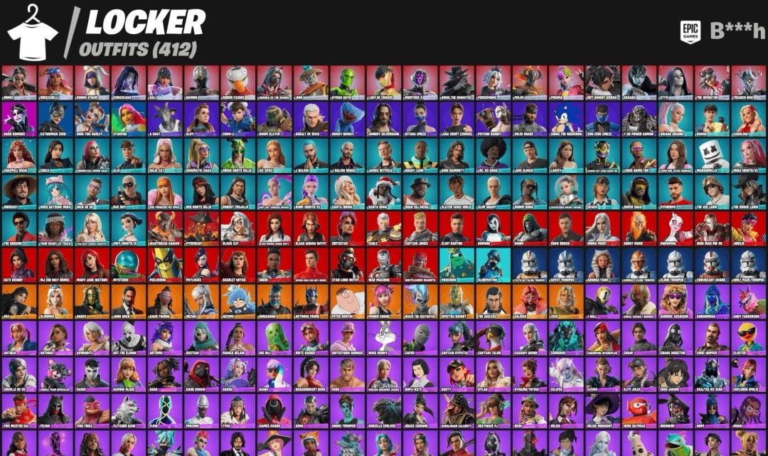 CONTA FORTNITE FULL ACESSO 400+ SKINS 300+ JOGOS EPIC ( PRIMEIRO DONO )