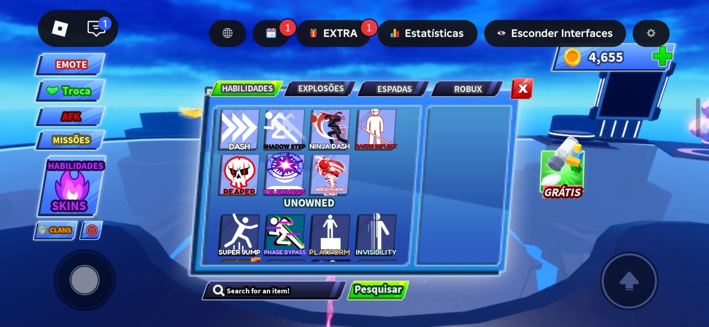 Conta Roblox Com Avatar de Gelo e Zombie com Passes no brookhaven e em outros jg