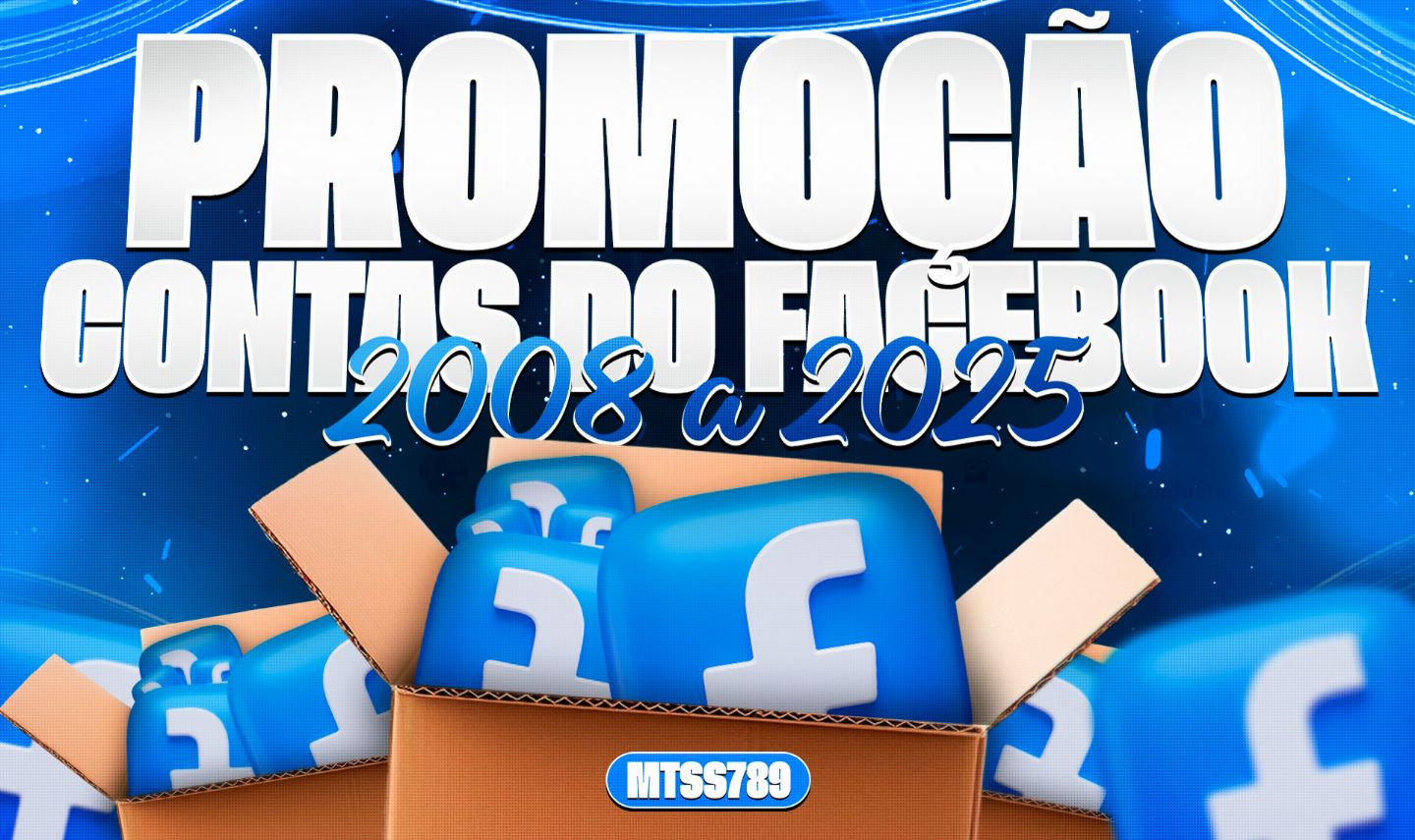Contas de Facebook 2008 - 2026 - Entrega Imediata