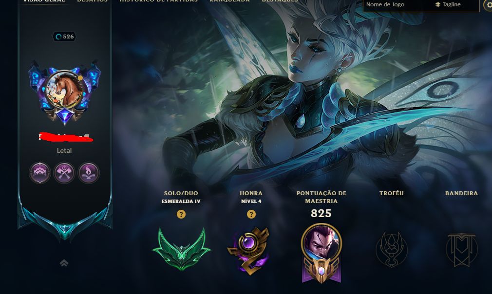 Conta Lol +400 skins