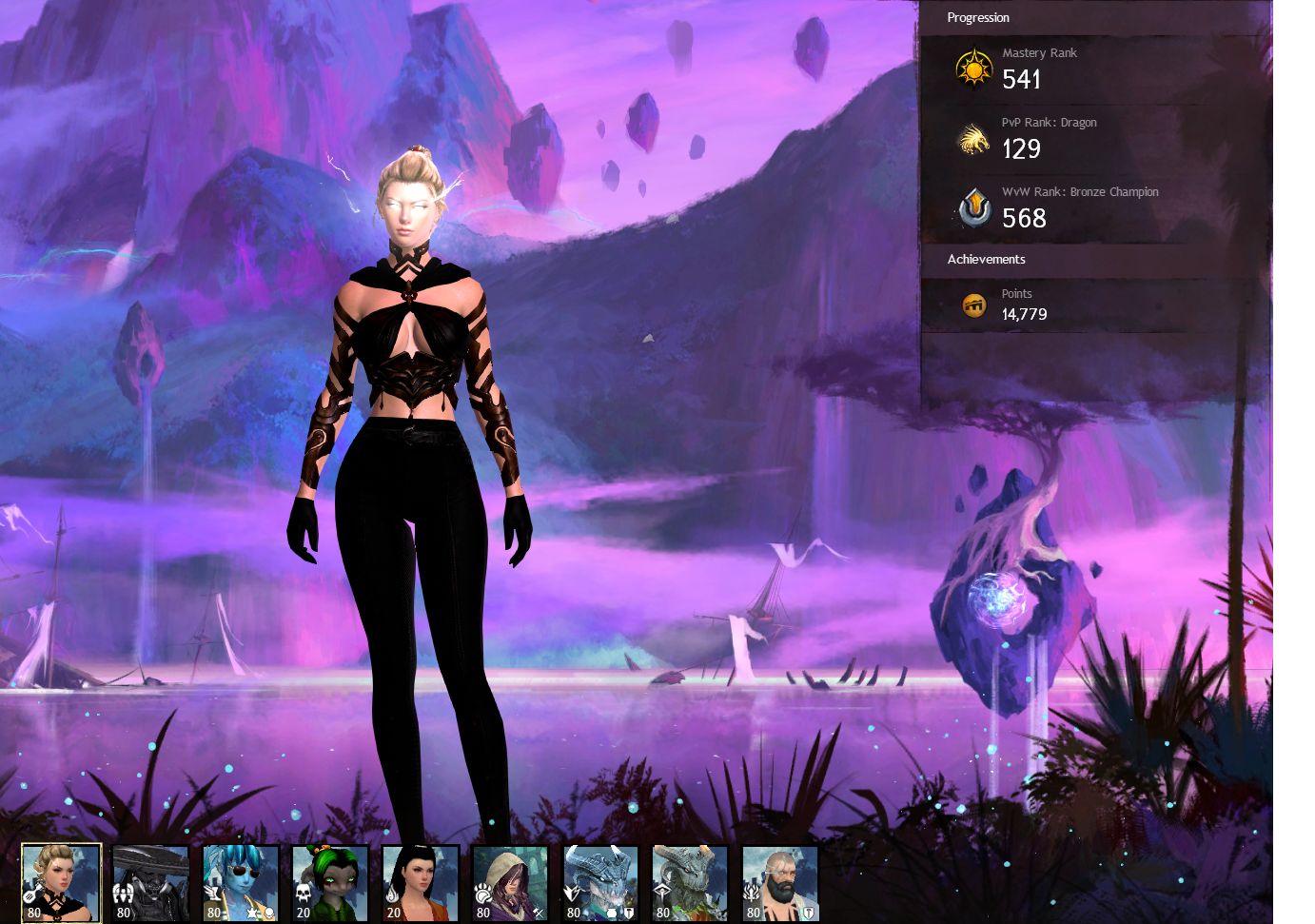 CONTA END GAME GW2