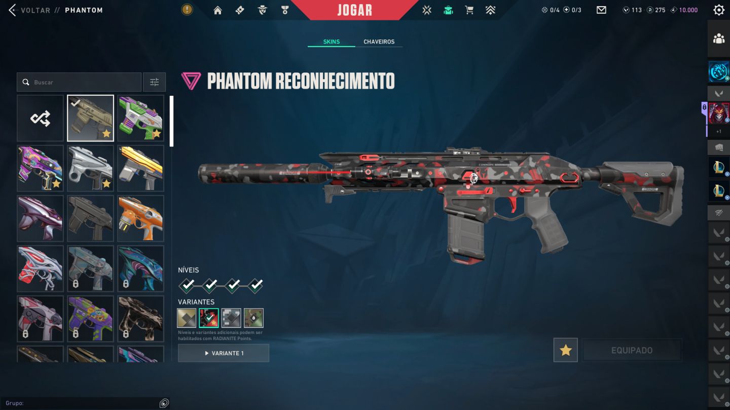 CONTA VALORANT 2240R$ GASTOS, FULL-INFO, CHAVEIRO IMORTAL