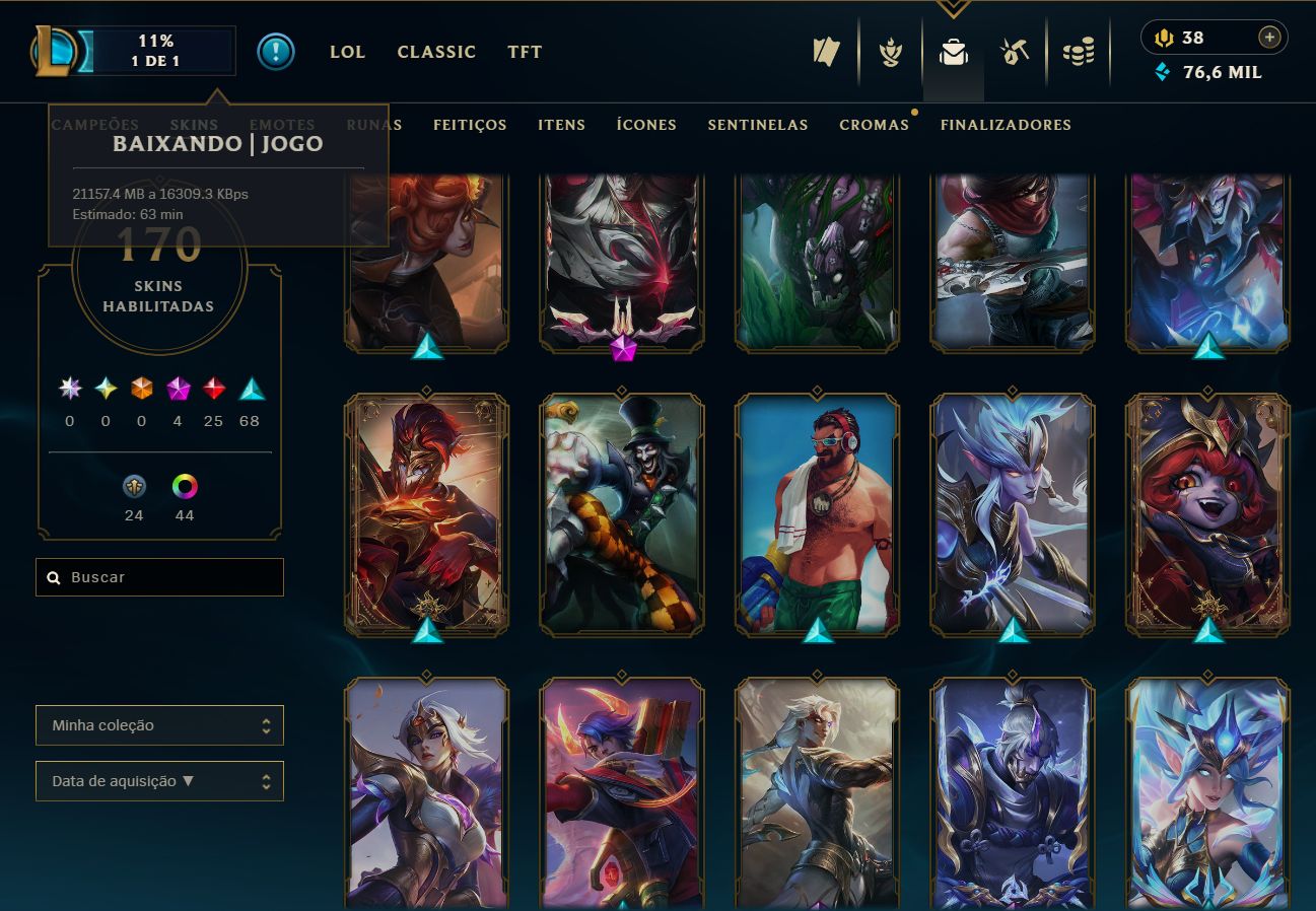 CONTA DE VALORANT E LEAGUE OF LEGENDS